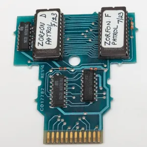 Zorfon Patrol prototype PCB. Author photo.